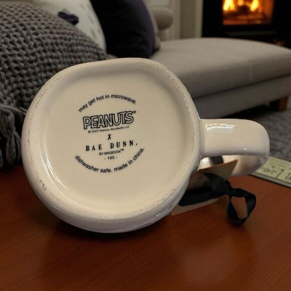 Peanuts X Rae Dunn Ghosts "BOO!" Double Sided SNOOPY Mug Halloween Collectible - Picture 4 of 4